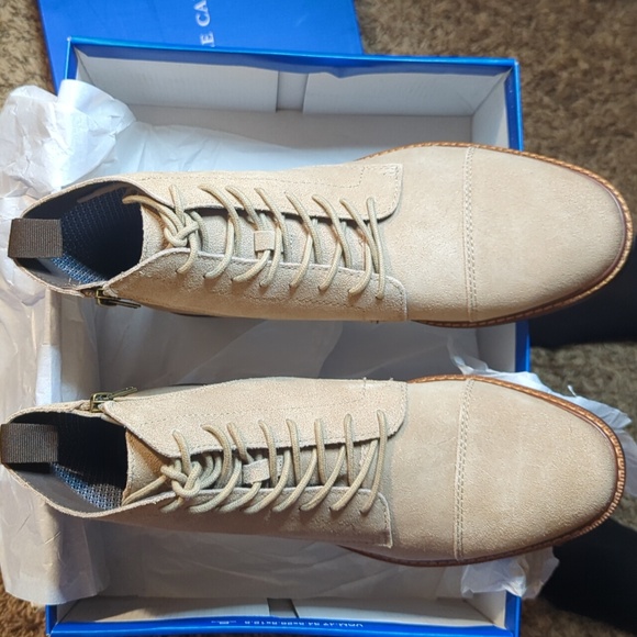 NIB Men's Vince Camuto Suede Boot - Picture 5 of 12